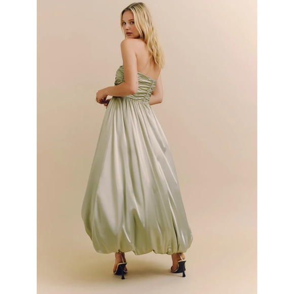 Reformation Elspeth Dress Dried Herbs - Picture 5 of 12